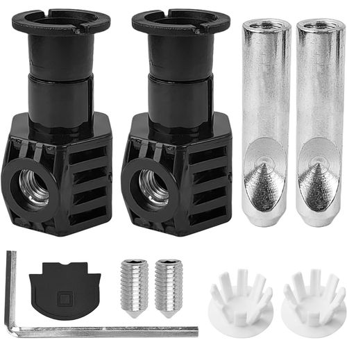 Kit De Fixation Pour Toilettes, Jeu De Vis De Fixation Pour Toilettes Intelligent, Fixation Pour Toilettes, Accessoires Pour Installation De Toilettes, Pour Wc Suspendu (Noir)[MAT790045]