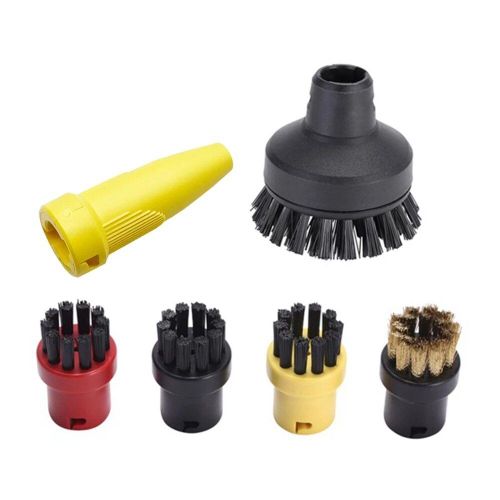 Kit de nettoyage  la vapeur  brosse ronde, buse pour aspirateur Robot Karcher SC1 SC2 SC3 SC4 SC5 SC7 pour nettoyage  domicile