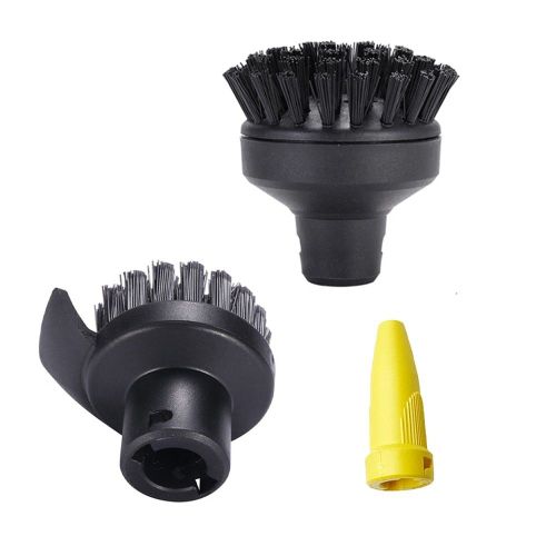 Kit de nettoyage  la vapeur  brosse ronde, buse pour Karcher SC1 SC2 SC3 SC4 SC5 SC7, pices de rechange pour aspirateur Robot