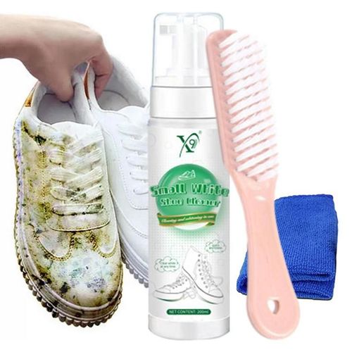 Kit De Nettoyage De Chaussures En Mousse, Gel Nettoyant Blanchissant, Machine  Laver Les Chaussures D343 Et Jaune, Nettoyant Pour Livres