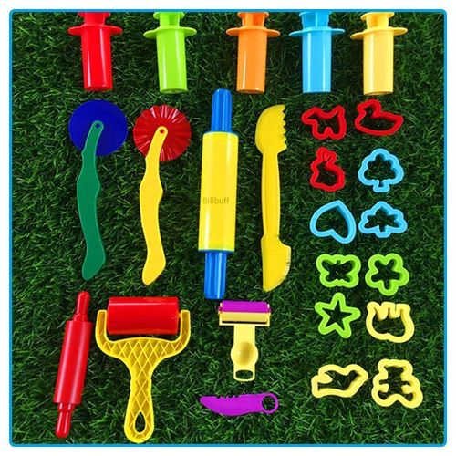 Kit De Pte  Modeler Pour Enfants, Accessoires De Bricolage, Jeu De Pte  Modeler, Dinosaure En Plasticine, Modle Numrique, Argile Molle, Ensemble De Coupe, Jouet, Cadeau - Enfants Jouets B