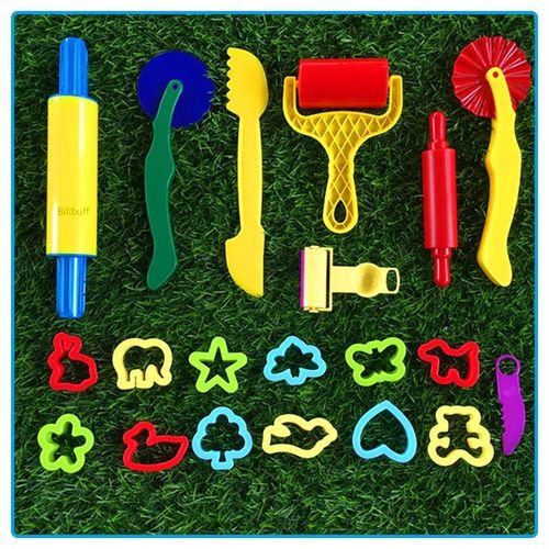 Kit De Pte  Modeler Pour Enfants, Accessoires De Bricolage, Jeu De Pte  Modeler, Dinosaure En Plasticine, Modle Numrique, Argile Molle, Ensemble De Coupe, Jouet, Cadeau - Enfants Jouets G