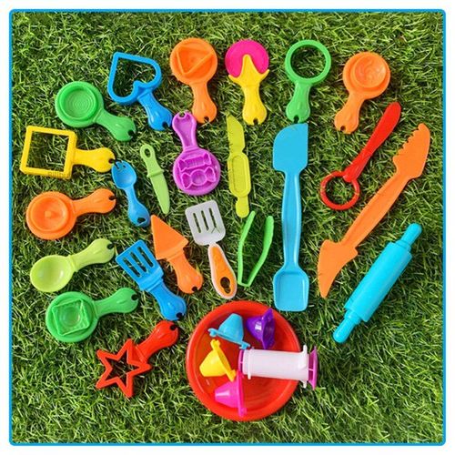 Kit De Pte  Modeler Pour Enfants, Accessoires De Bricolage, Jeu De Pte  Modeler, Dinosaure En Plasticine, Modle Numrique, Argile Molle, Ensemble De Coupe, Jouet, Cadeau - Jouets Pour Enfants I