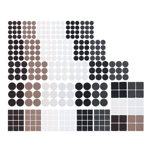 Kit De Patins Autocollants Pour Meubles, 3 Couleurs - X330
