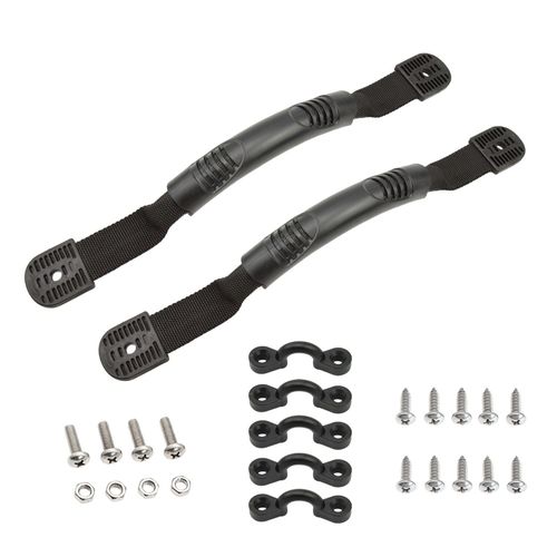 Kit De Poignes De Transport De Kayak, Ensemble De Poignes De Bateau, Cano, Montage Latral, Accessoires De Remplacement Avec Boucle Fixe En Forme De C, Kk T16