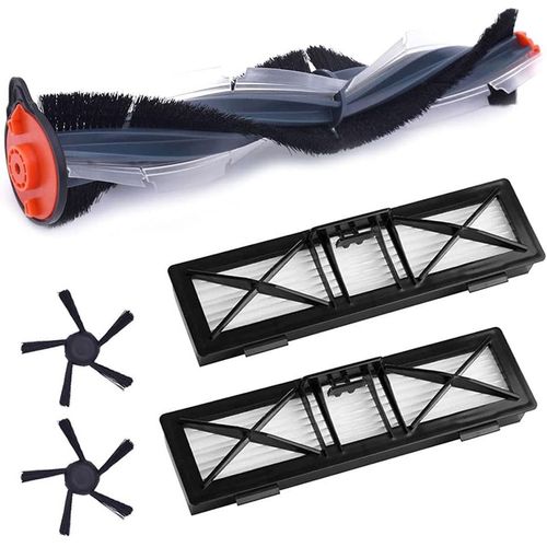 Kit De Rechange Compatible Avec Les Aspirateurs Robot Neato Robotics D7, D701, D750, D6, D650, D5, D4, D402, D450, D3, D301, D304 Avec 1 Brosse Combine, 2 Filtres Ultra Performant[SSE7114196]