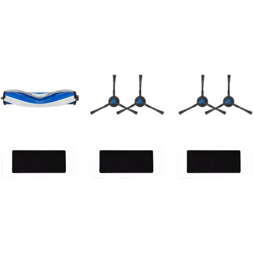 Kit De Remplacement Standard Pour Robot Aspirateur Deebot T30 Pro Omni / T30 Omni, 1*Brosse Principale Anti-Emmlement, 4*Brosses Latrales, 3*Filtres Anti-Bactriens, Accessoire D[SSE7110414]