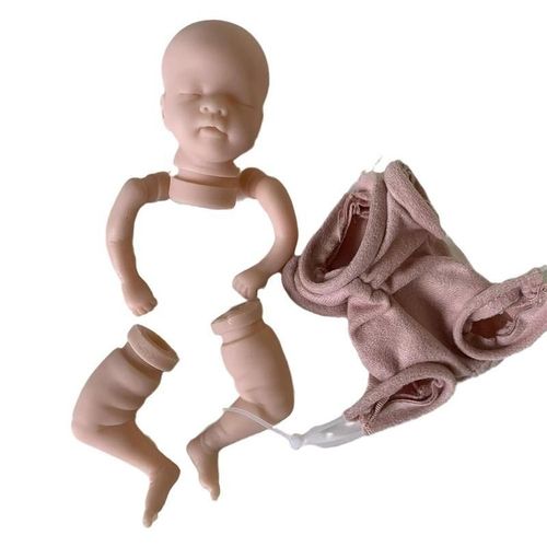 Kit De Renaissance En dition Limite, 8 Pouces, Simulation Couleur Chair, Mini Yeux Populaires, Raliste, Ferm, Non Assembl, Mignon, N0w3