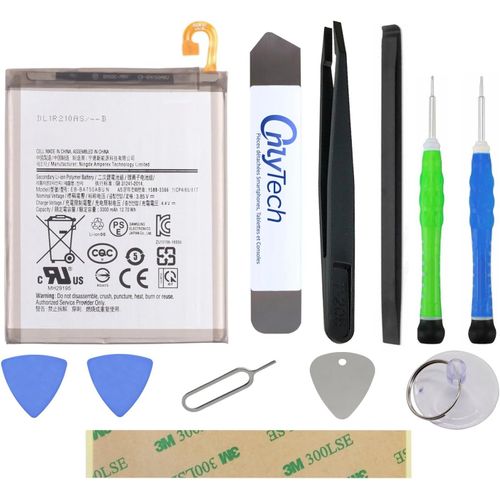 Kit De Rparation Batterie Pour Samsung Galaxy A10 Sm-A105f Et Galaxy A7 2018 Sm-A750f - 3300mah - Avec 10 Outils Et Adhsif