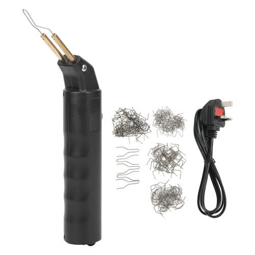 Kit De Reparation De Plastique Universel Pour Pare-Chocs, Garde-Boue, Carenage, Agrafeuse A Chaud Pour Voiture, Prise Britannique 220 V