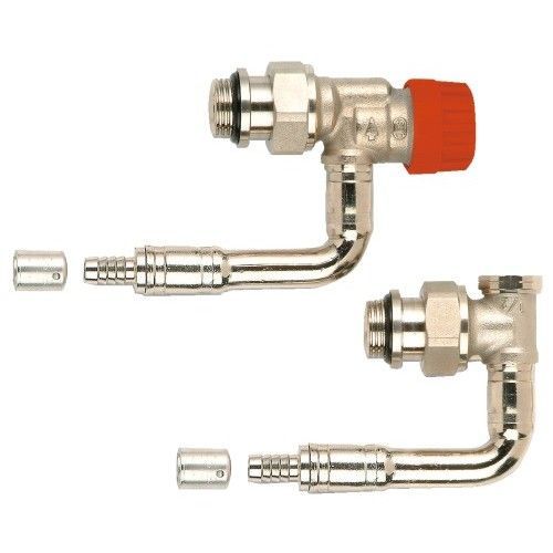 Kit de robinetterie thermostatique -bitube M30 - Equerre invers  sertir D16 DOUBLE/TRIPLE PANNEAUX COMAP
