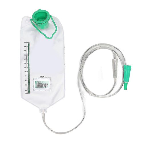Kit De Sac  Lavement Rutilisable - Capacit De 1200 Ml Pour Le Nettoyage Du Clon  Domicile Avec Tte De 10 Tubes