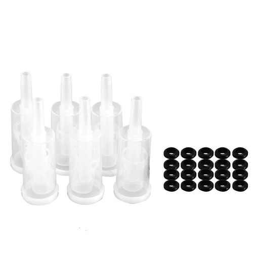 Kit De Sas Pour La Fermentation, 20 Pices D'?Illets En Silicone Et 6 Pices De Sas En Plastique Pour La Conservation, Le Brassage, La Vinification, La Fermentation De La Choucroute, Le Ki