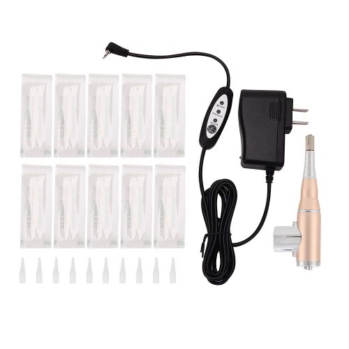 Kit De Tatouage Miroblading Pour Sourcils, Yeux, Levres, Maquillage Semi-Permanent (Style Ancien Dore)