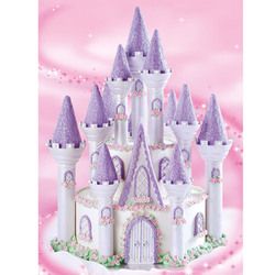 Kit Deco Pour Gateau Chateau De Princesse 3d Wilton Rakuten