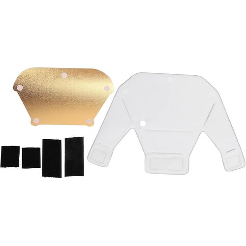 Kit Diffuseur de Lumire Universel avec Rflecteur Argent Blanc Or, Kit de Rflecteur Diffuseur Universel, Diffuseur de Lumire 3 en 1 pour Flash D'appareil Photo.[G545]