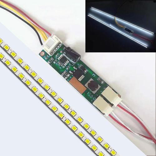 Kit led de rnovation LCD 620mm 27 pouces, moniteur TV LCD, bande de rtro-clairage LED, modification, luminosit rglable