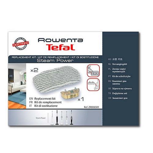 Kit Lingette (x2) + Cartouche + Net.vap.Steam Power Rowenta (ZR006501)