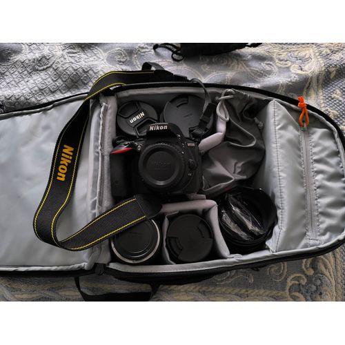 Kit Nikon d5500 24 mpix + Objectif NIKON AFS NIKKOR 18-105MM + Objectif SIGMA DC 18-250MM + Objectif SIGMA DC 50MM + Objectif SIGMA DC 70-300MM