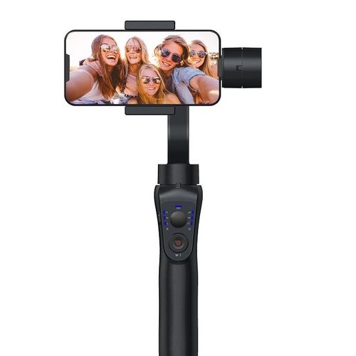 Kit photo 3 en 1 = Stabilisateur pliable-Trpied-Selfie pour smartphones GS1
