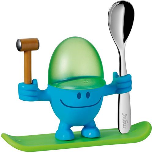 Coquetier Mcegg Bleu Avec Cuillre Wmf
