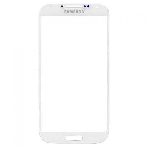 Kit Vitre Samsung Galaxy S4 I9505 I9500 Blanc White Frost+Autocollant