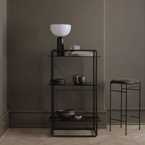 New Works Kizu Large Lampe  Poser, Noire