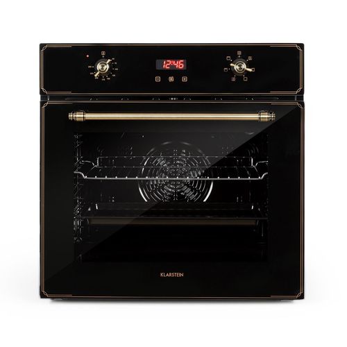 Klarstein Elizabeth Four Encastrable Design Rtro 6 Fonctions 50-250  C Noir