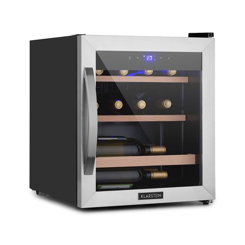 Cave  Vin - Klarstein Vinetage 12 Uno - 46l- 4-18C - 40db - Verre