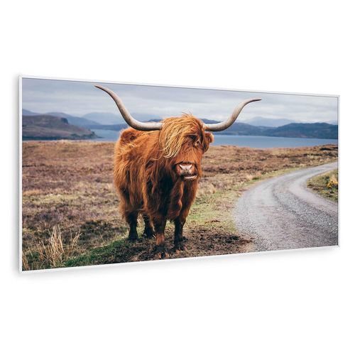 Klarstein Wonderwall Air Art Smart , Chauffage Infrarouge Connect , Contrle Par App Ou Wifi , 120x 60cm , 700w