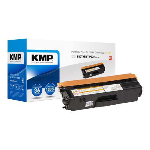 Kmp B-T62 - High Capacity - Cyan - Tonerpatrone (Entspricht: Brother Tn326c ) - Fr Brother Dcp L8400cdn, L8450cdw; Hl-L8250cdn, L8350cdw, L8350cdwt; Mfc L8650cdw, L8850cdw