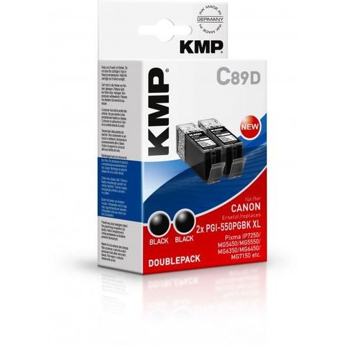 Kmp C89d Ink Cartridge Sw Dp Comp. With Canon Pgi-550pgbk