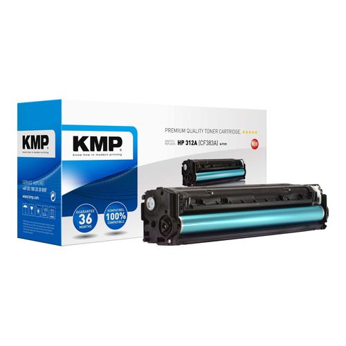Kmp - Magenta - Tonerpatrone (Entspricht: Hp 312a ) - Fr Hp Color Laserjet Pro Mfp M476dn, Mfp M476dw, Mfp M476nw