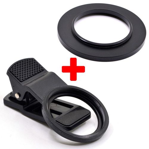 Knightx Camra De Tlphone Professionnel Macro Objectif Cpl toile Variable Nd Filtre Tous Les Smartphones 37mm 52mm 55mm 58mm Pour Canon Nikon - Type Phone Holder To Ring-49mm