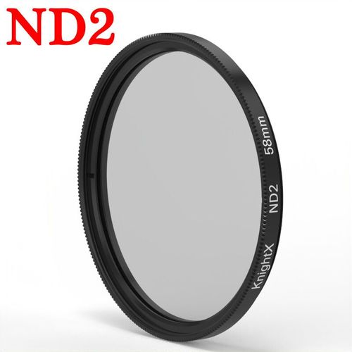 Knpackage-Filtre D'objectif D'appareil Photo Pour Canon,Sony,Nikon,Nd Macro Close-Up,Circular Yicin Izer,49mm,52mm,58mm,67mm,72mm,77mm,X Cpl - Type [Nd2]-58mm