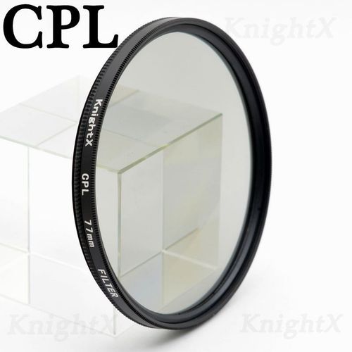 Knpackage-Filtre D'objectif Pour Nikon,Accessoires D'appareil Photo Sony,X 49,52,55,58,62,67,72,77mm,Fld,Uv,Cpl,Il,D5200,D3300,D3100 Canon - Type Cpl-72mm