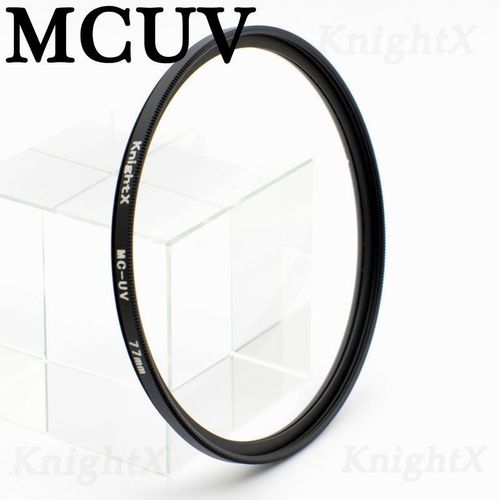 Knpackage-Filtre D'objectif Pour Nikon,Accessoires D'appareil Photo Sony,X 49,52,55,58,62,67,72,77mm,Fld,Uv,Cpl,Il,D5200,D3300,D3100 Canon - Type Mcuv-52mm