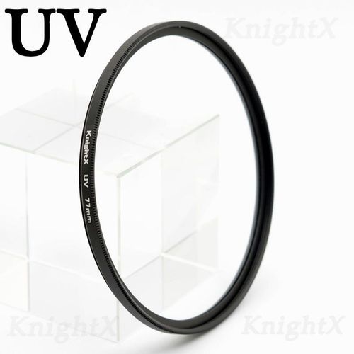Knpackage-Filtre D'objectif Pour Nikon,Accessoires D'appareil Photo Sony,X 49,52,55,58,62,67,72,77mm,Fld,Uv,Cpl,Il,D5200,D3300,D3100 Canon - Type Uv-55mm