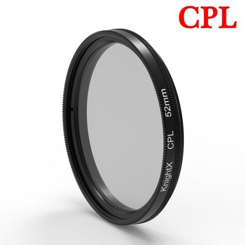 Knpackage X-Objectif Partenaires Pour Appareil Photo De Tlphone Professionnel,Filtre Nd Variable toile Cpl,Tous Les Smartphones,37mm,52mm,55mm,58mm,Canon,Nikon - Type Cpl-40.5mm