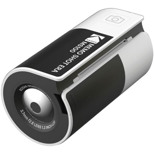 Kodak Memo Shot ERA MS100 - Impression Photo Autocollante 2.7x1.8, Compatible iOS/Android via Bluetooth, Remplacement Facile Cartouches One-Touch, Imprime en 25 Sec, Appli KODAK Memo