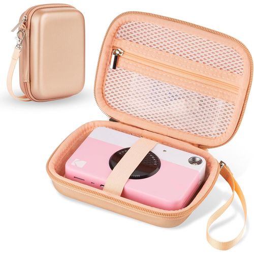 Kodak Printomatic/Kodak Mini 2 HD/Kodak Step/Kodak Smile Digital Camera Bag,Gold,Camera Case