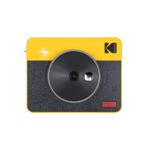 KODAK Square Cam & Print C300Retro Yellow: Imprimez l'Instant en Style Rtro avec des Photos 4Pass (3