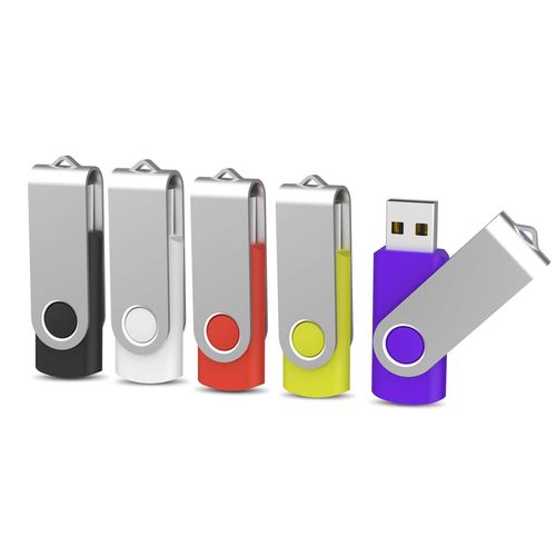 KOOTION Clef USB 64 Go Lot 5 Cls USB 2.0 64GB Porte Cl Disque U Pas Cher Stockage Externe Mmoire Grande Capacit Memory Stick
