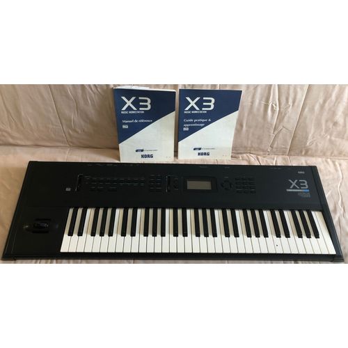 Korg X3 Synthtiseur Music Workstation Avec tui Et Documentation