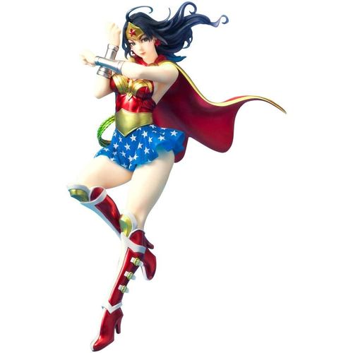Kotobukiya Dc Comics Bishoujo Dc Universe Armored Wonder Woman 2nd Edition 1/7th Scale Pvc Prepainted Finished Figure Dc052 [Import Japonais]
