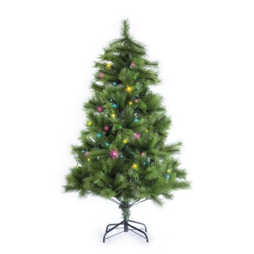 Kozii - Sapin De Nol Kozii, 150 Cm, Avec Sa Guirlande Led Connecte (10m), Multimode D'clairage, Synchronisation Musicale - Ksl150rvbm