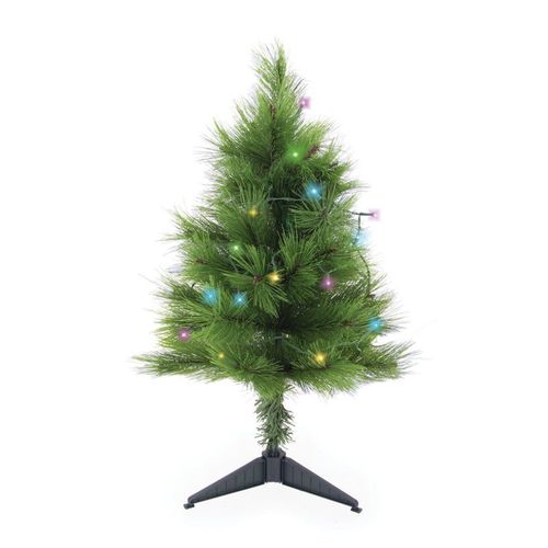 Kozii - Sapin De Nol Kozii, 60cm, Avec Sa Guirlande Led Connecte (3,5m), Multimode D'clairage, Synchronisation Musicale - Ksl60rvbm
