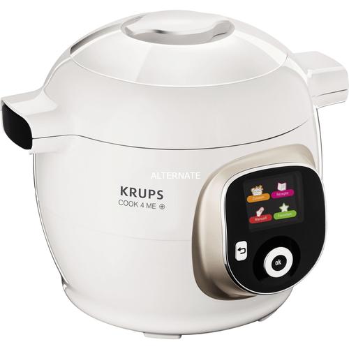 Krups Cook4Me Plus Multicuiseur 6 l 1200 W Blanc/Gris