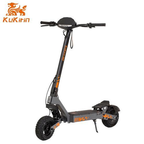 Kukirin G2 Scooter lectrique Pliable Moteur 800 W Batterie 48 V 15 Ah Pneu 10 Pouces Vitesse Maximale 45 Km/H Porte 55 Km cran Tactile Frein  Disque Systme 7 Lumires