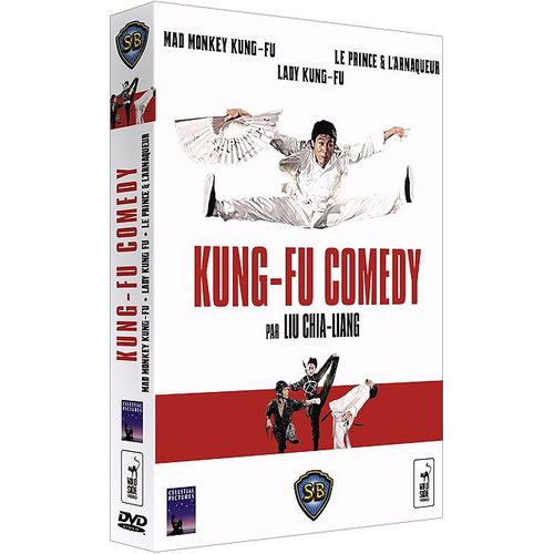 Kung-Fu Comedy - Coffret - Mad Monkey Kung-Fu + Le Prince Et L'arnaqueur + Lady Kung-Fu de Liu Chia-Liang
